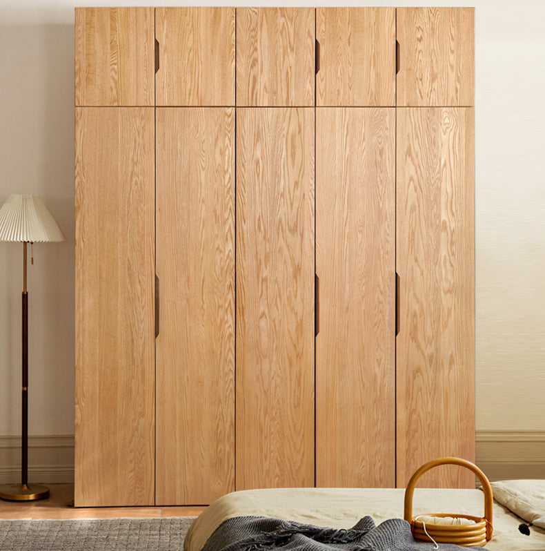 Oak solid wood Wardrobe -