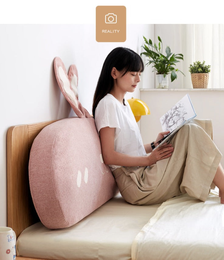 Soft removable and washable backrest cushion"