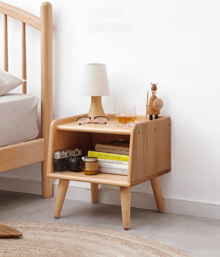 Nightstand beech solid wood