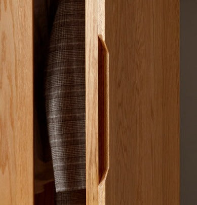 Wardrobe Oak solid wood"