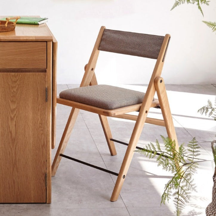 Oak solid wood Folding chair :