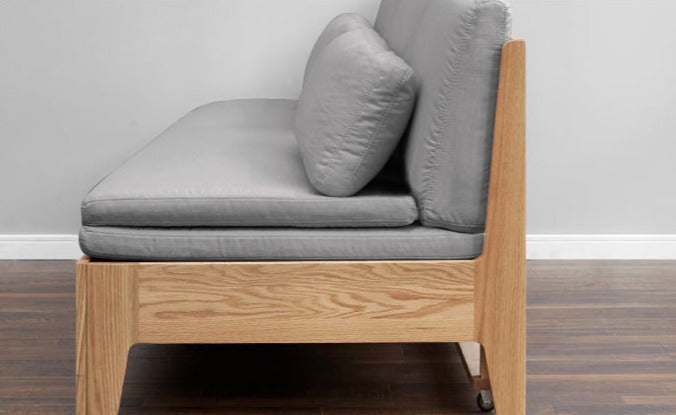 Sleeper sofa Oak solid wood+